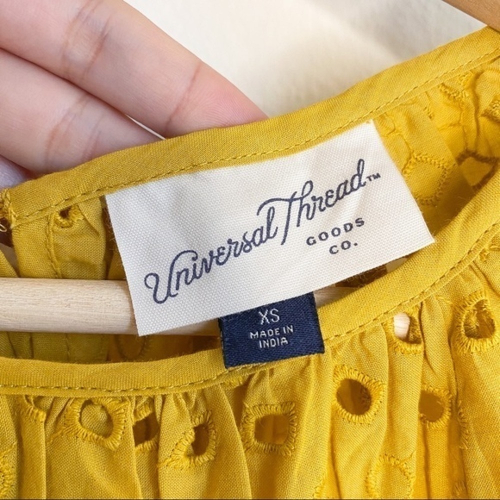 Universal Thread round neck eyelet blouse - image 2